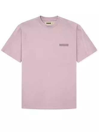 WOODBIRD | T-Shirt WBBAINE | rosa